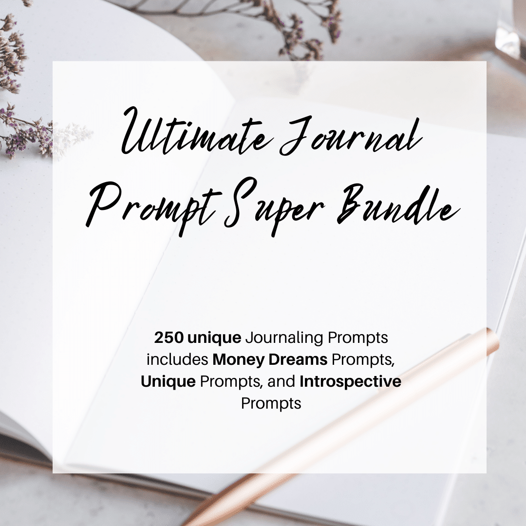super bundle of journaling prompts