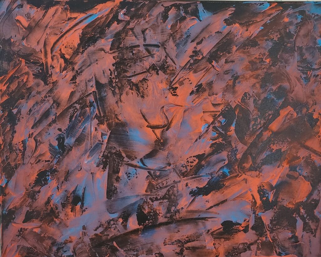 Rugged Individualism abstract art for sale.