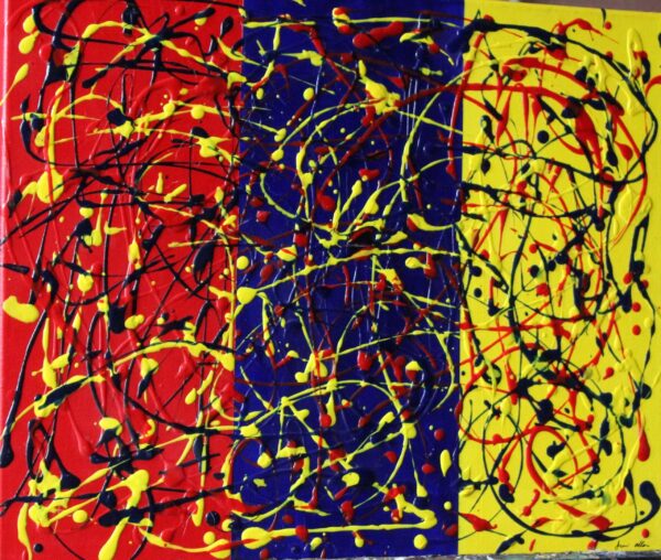 abstract art for sale: All the Colors in the World.