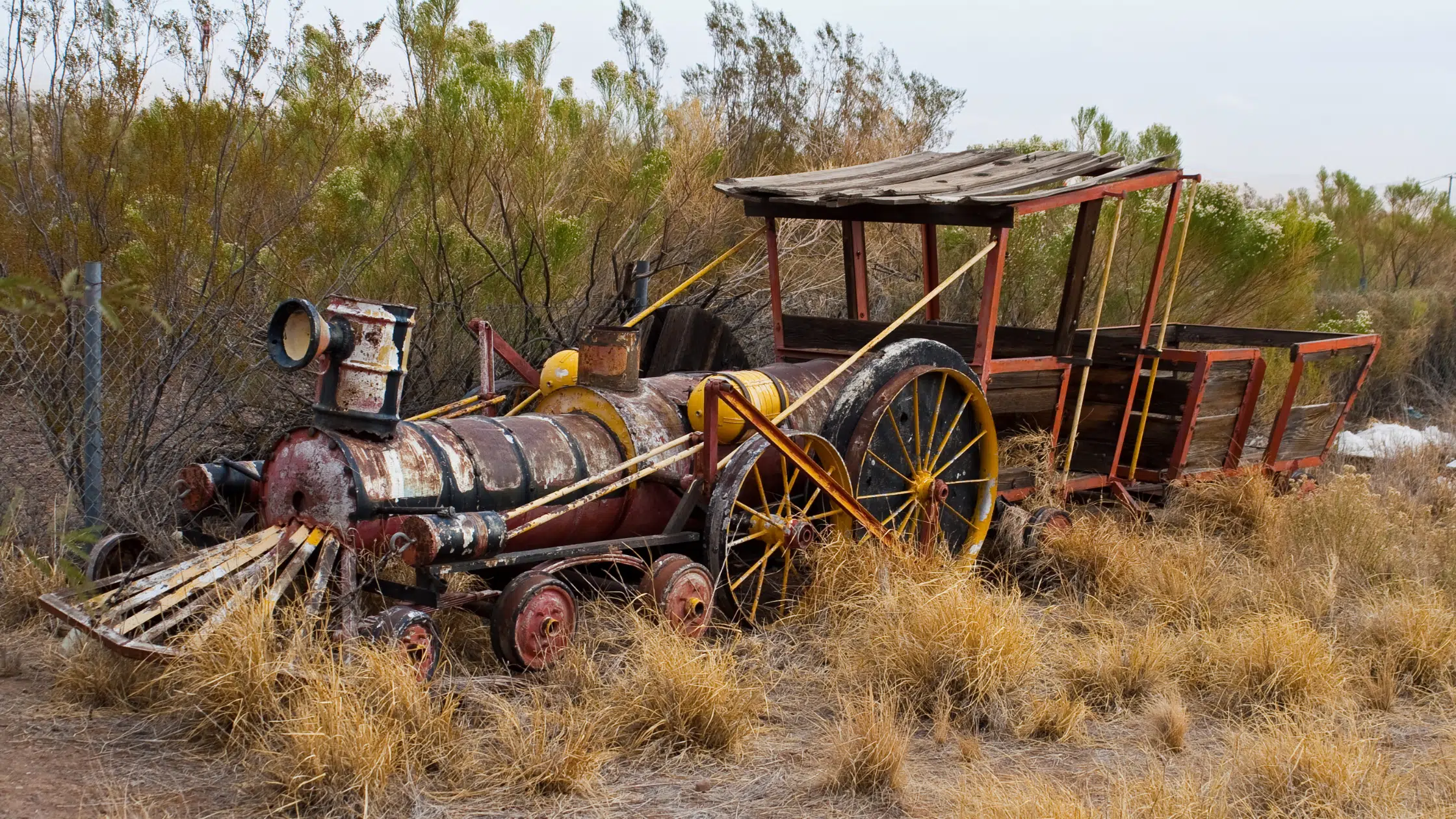 tractor roadside attraction