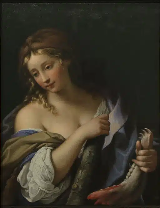 Omphale by Elisabetta Sirani. 