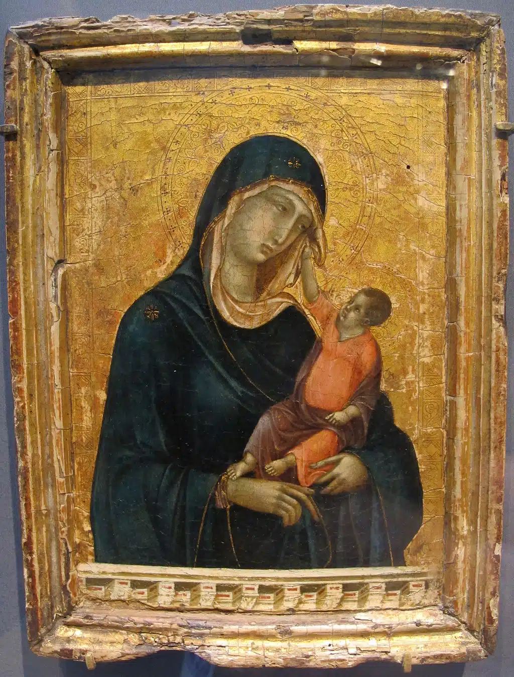 Madonna and Child by Duccio.