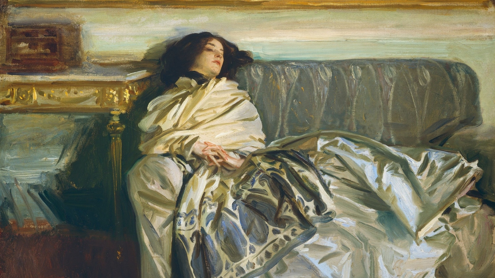 Nonchaloir (Repose), by John Singer Sargent, 1911, American painting, oil on canvas.