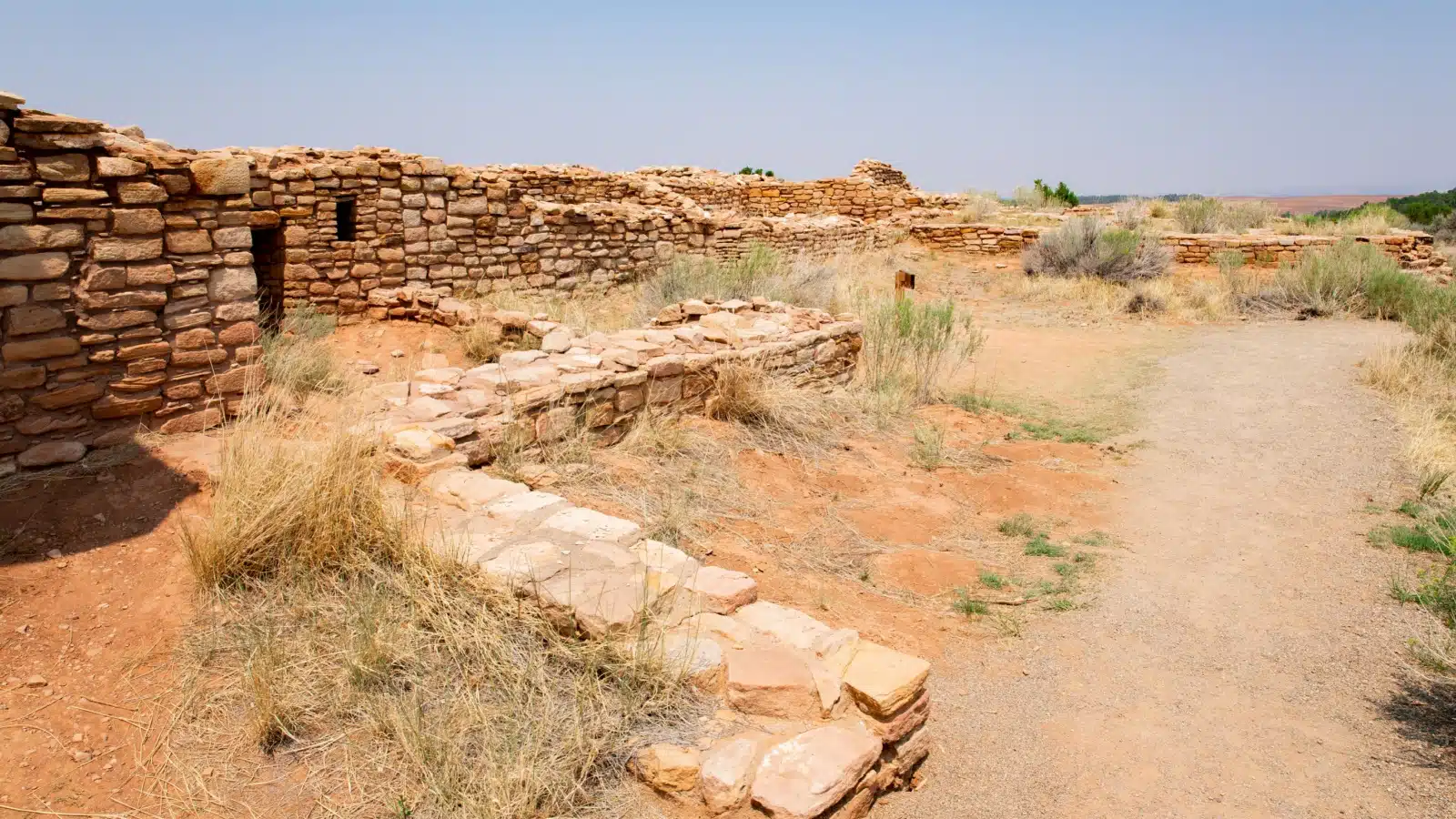 The ruins at Lowry Pueblo in Colorado, part of the Canyons of the Ancients National Monument.