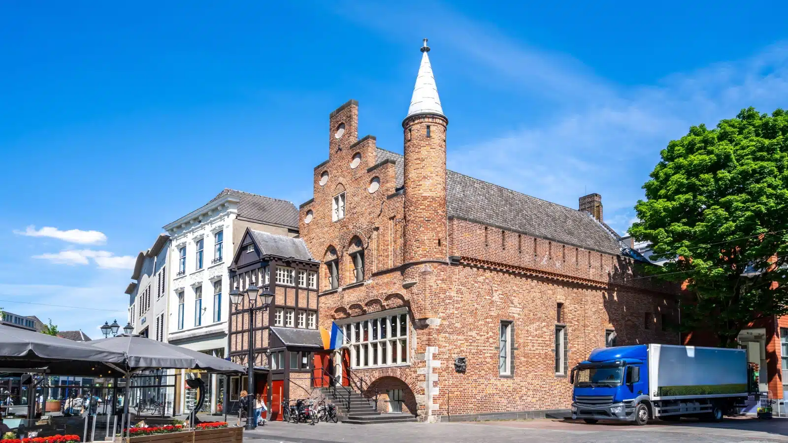 A small corner of the old city Hertogenbosch