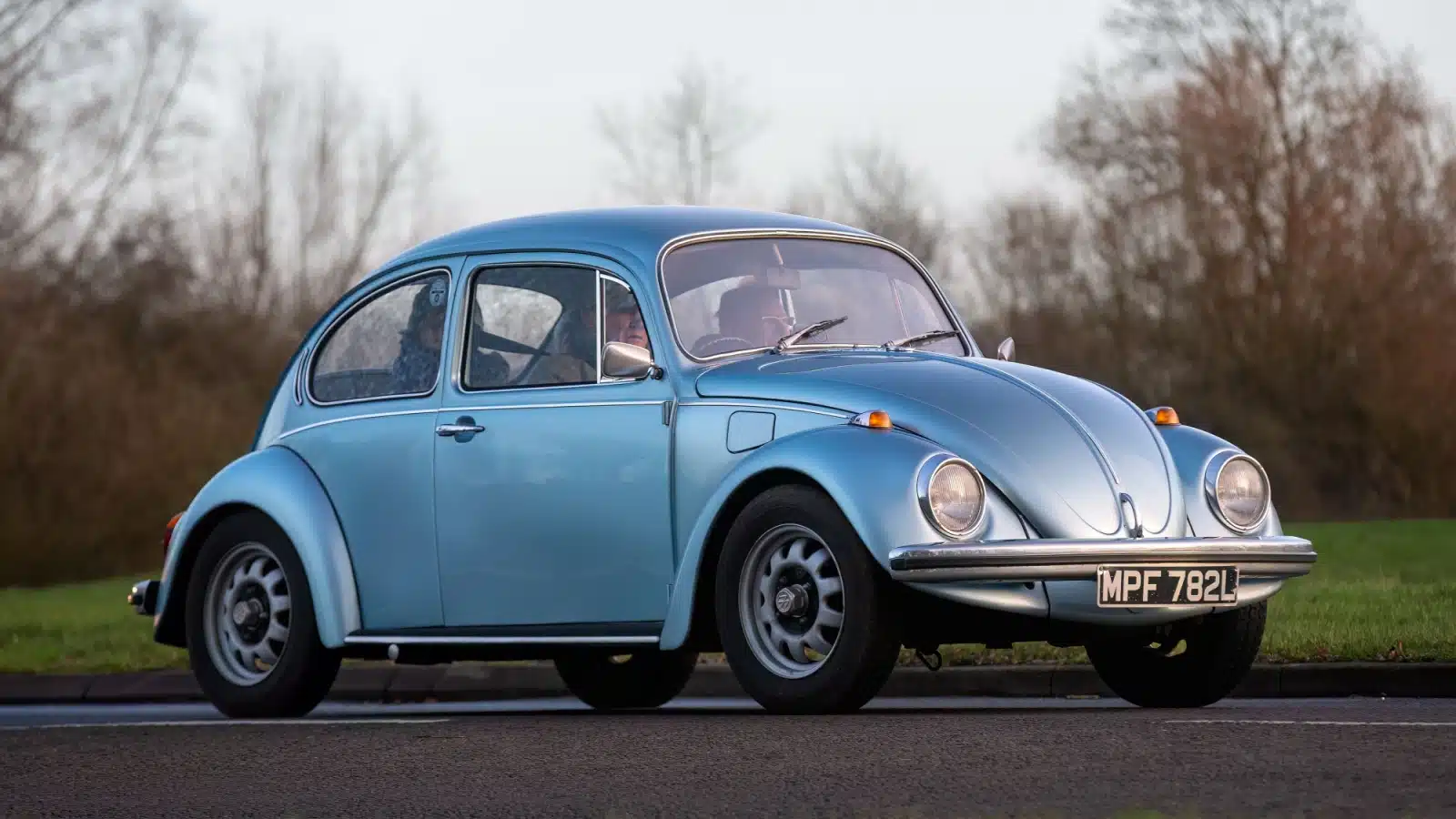 Vintage Volkswagen Beetle.