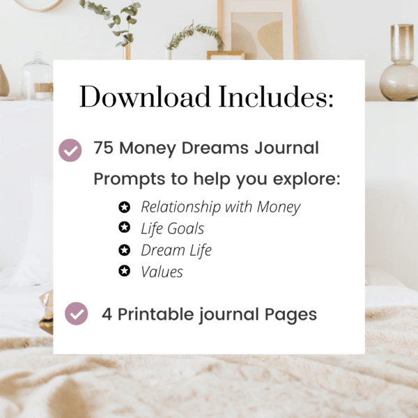 Money Dream Journal Prompts - Image 2