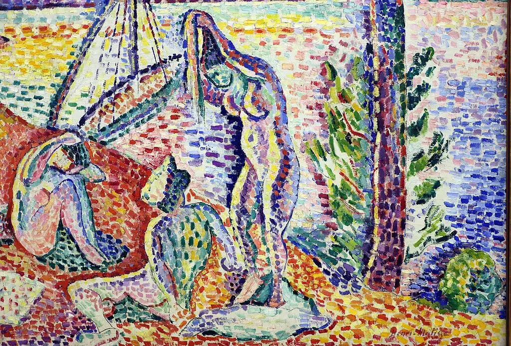 Oil Painting Luxe, Calme et Volupté by Henri Matisse.