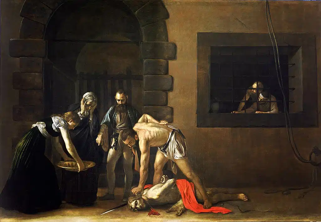 The Beheading of Saint John by Caravaggio.