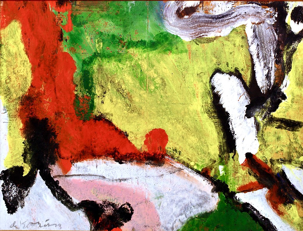 Untitled by Willem de Kooning, c. 1976. 