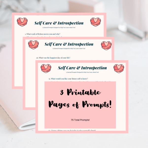 Journal Prompts for Self Discovery & Introspection - Image 3