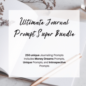 Ultimate journal prompts bundle cover image