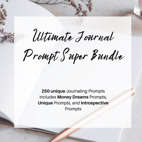 Ultimate journal prompts bundle cover image