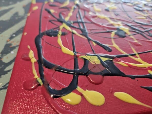 Close up of all the colors in the world showcasing texture and minor flaws