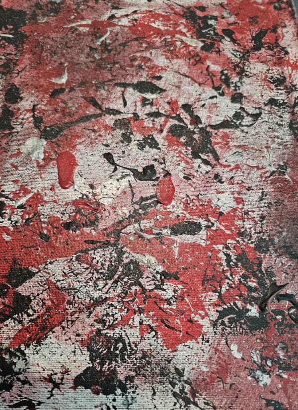 Close up of Boldly Go showing colors and textures