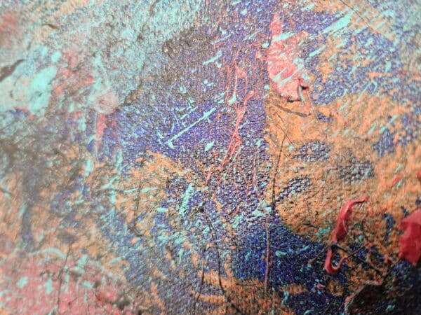Close up of texture of Memories of What Once Was