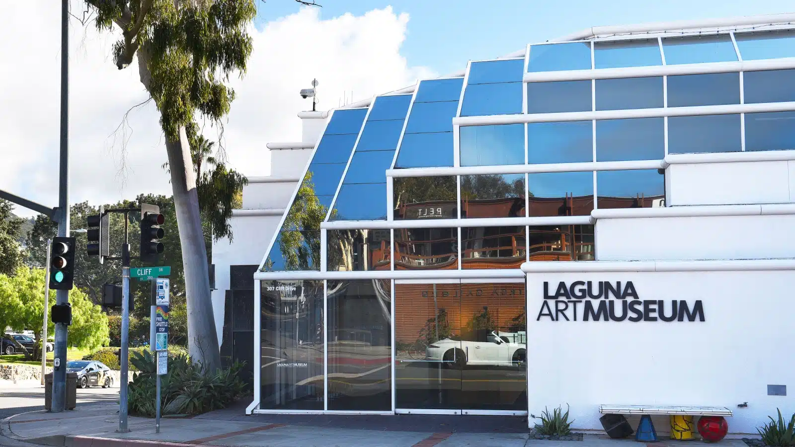 The Laguna Art Museum in Orange County, CA.