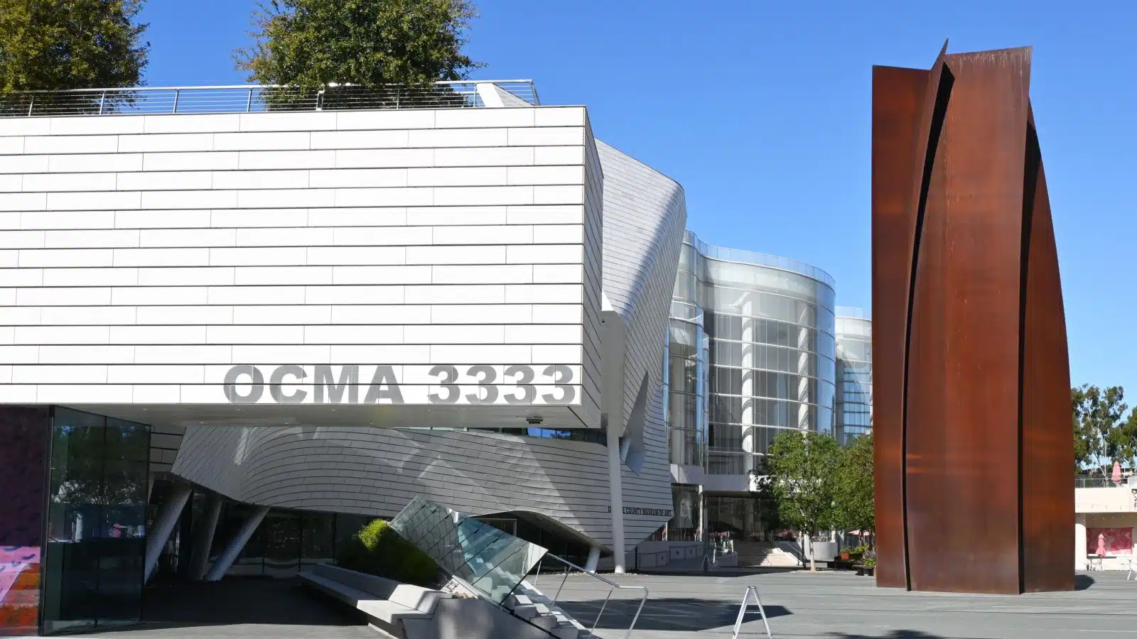 The Orange County Museum of Art in Costa Mesa CA.