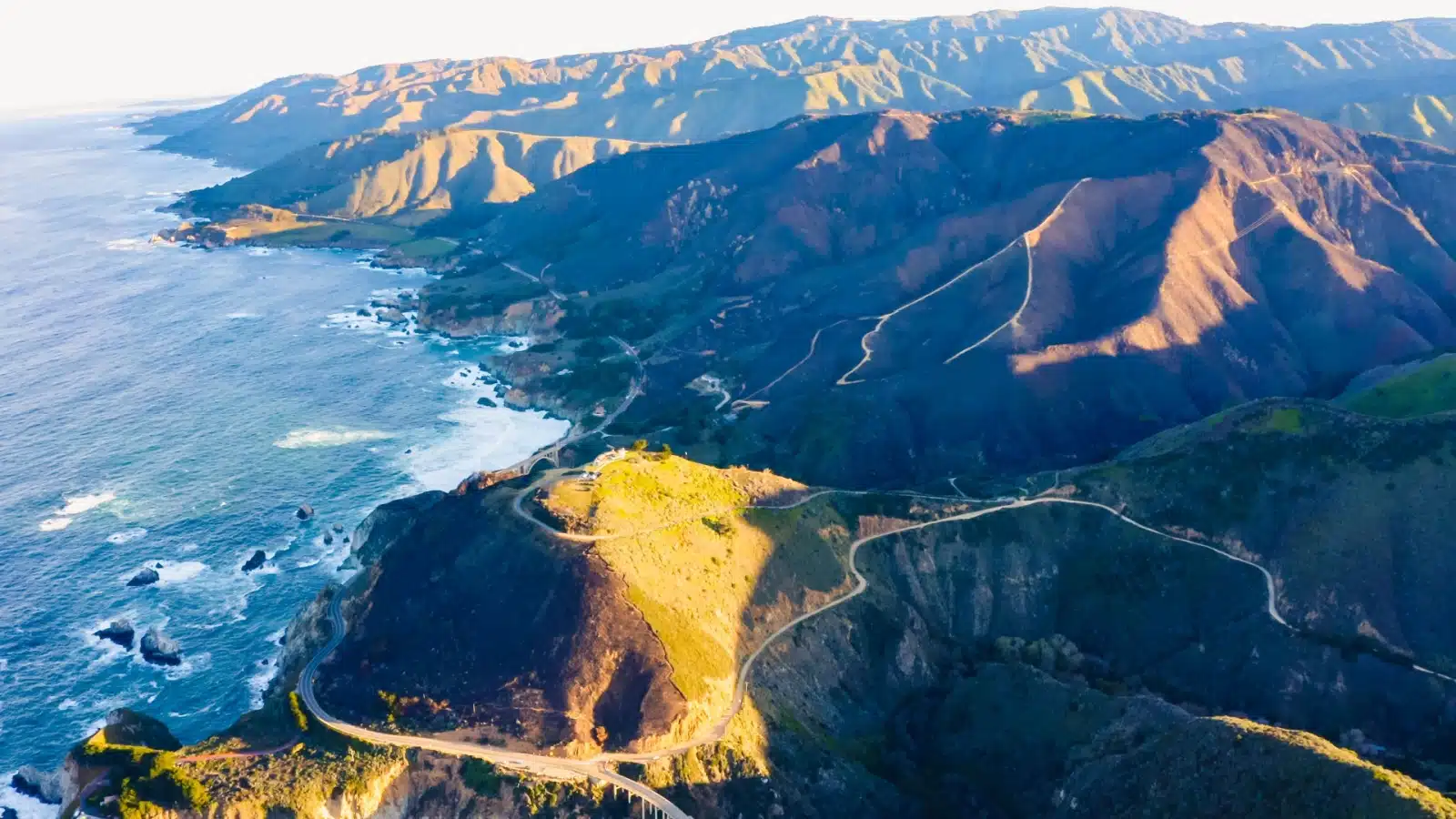 Pacific Coast Highway near Big Sur, between Los Angeles and San Francisco.