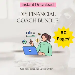 DIY Financial Coach Bundle front page.