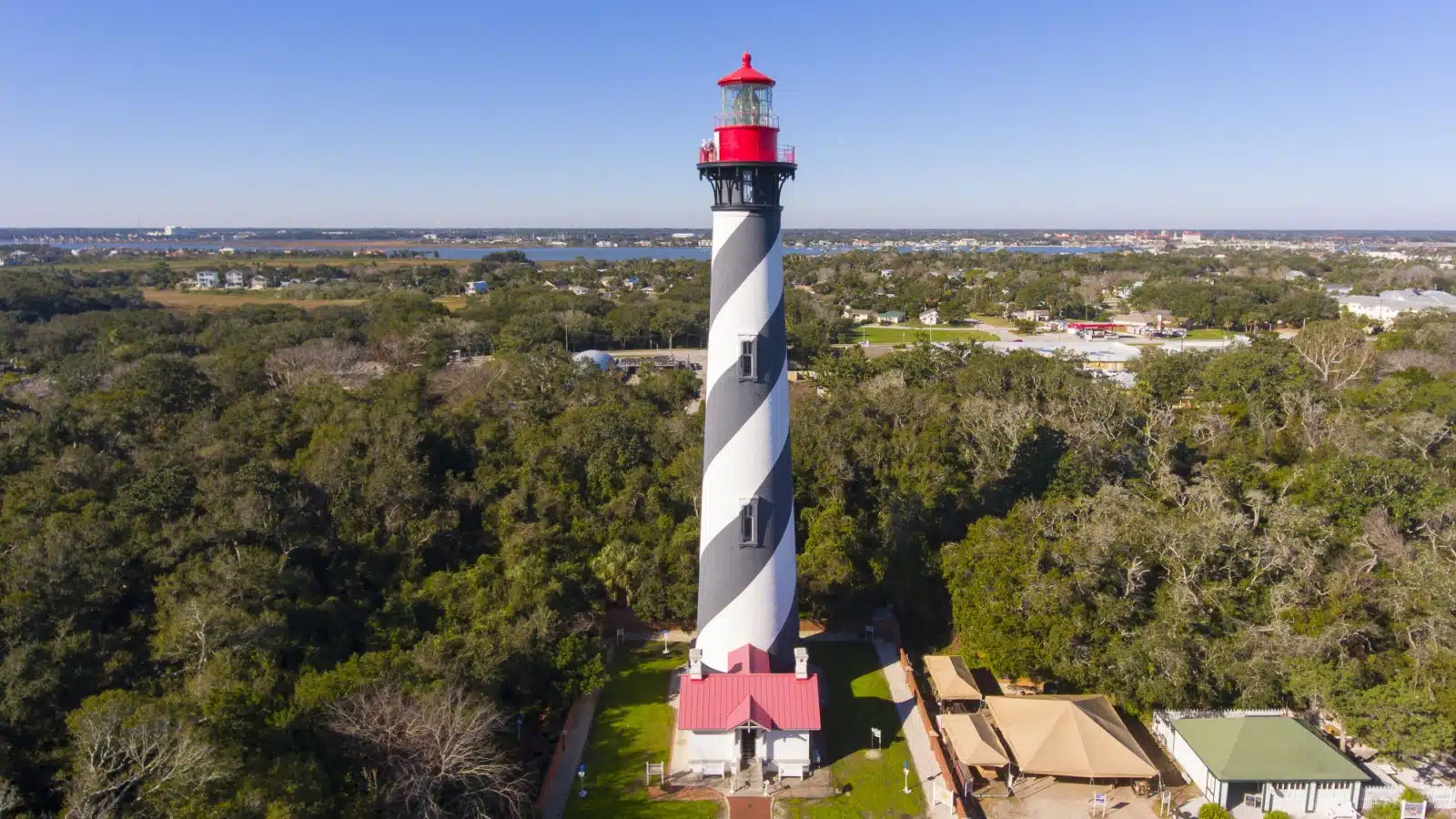 The St. Augustine Light House in Florida.