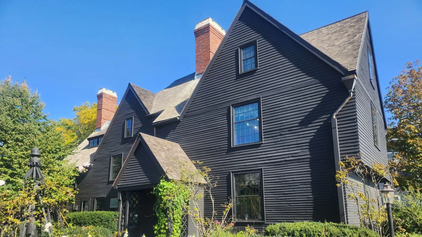 The House of the Seven Gables in Salem, MA.
