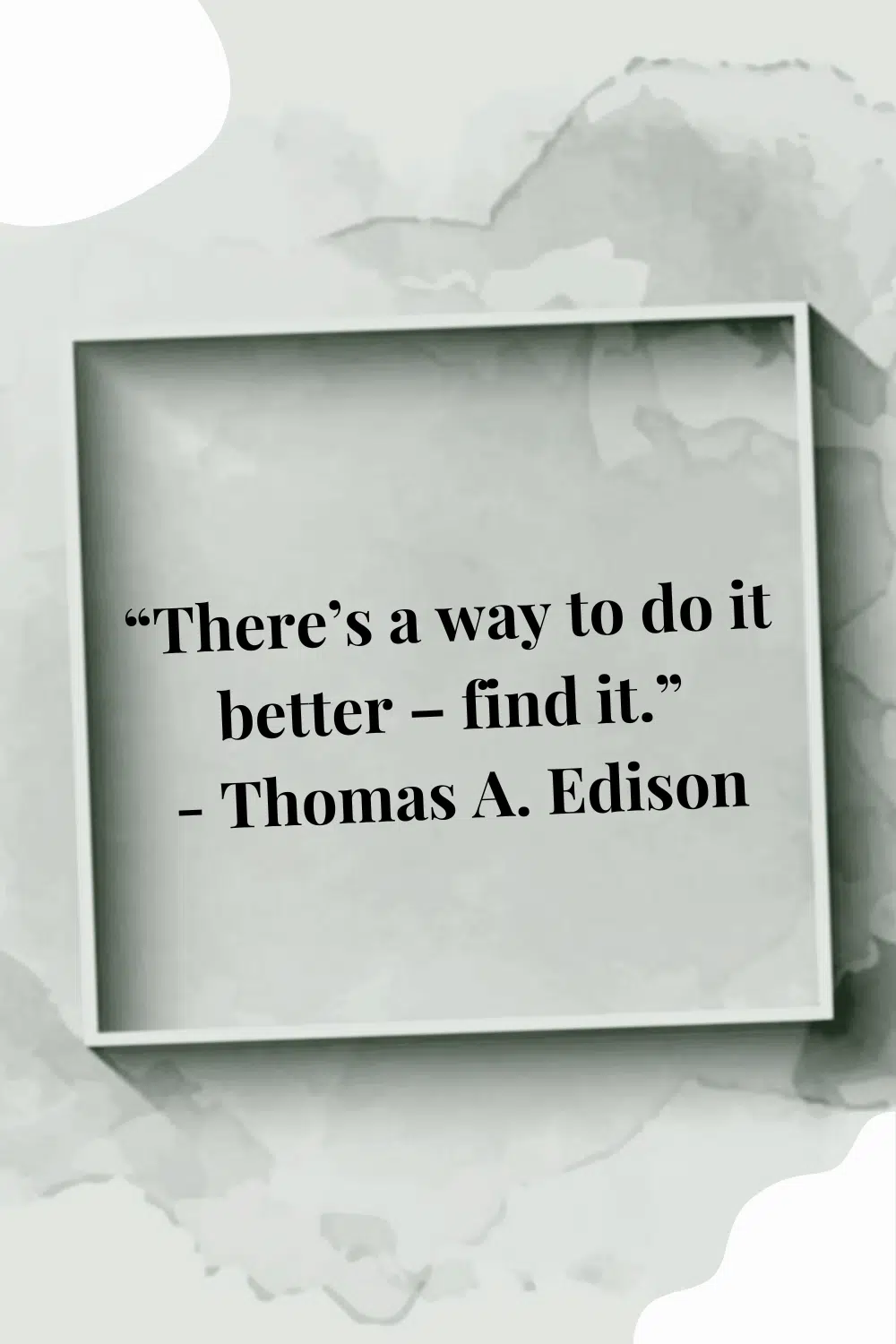 Edison Creativity quote