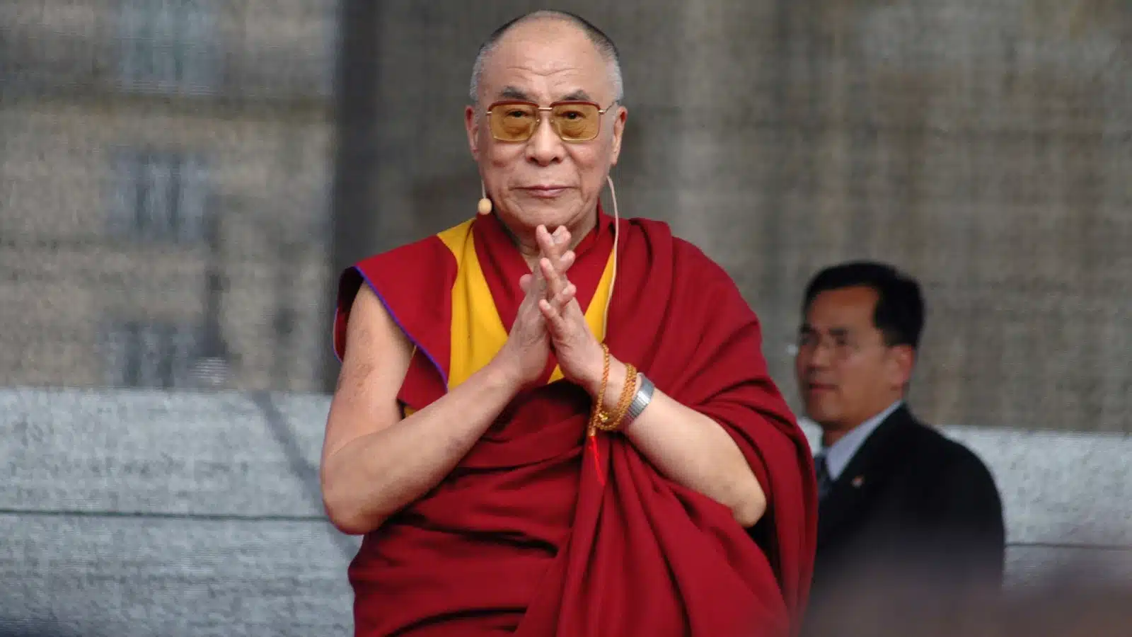 The Dalai Llama in Berlin, 2008.