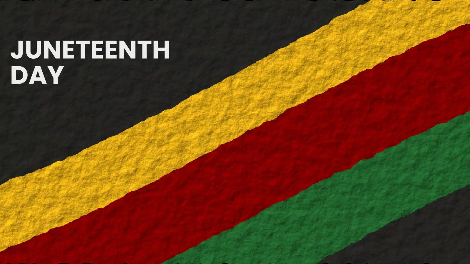 Juneteenth flag concept.